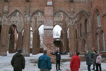 Tuomiokirkon raunioita