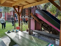 Liukumäkeenkin oljsi päässyt.