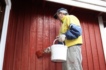 Pekka näyttää kuinka sitä oikein maalataan